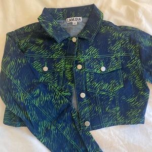 I am Gia cropped jacket